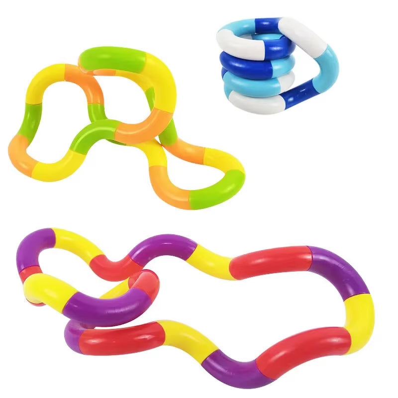 Rope Twist Fidget Toy, Multi-Colored