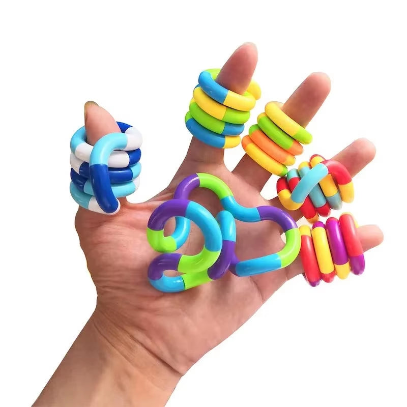 Rope Twist Fidget Toy, Multi-Colored